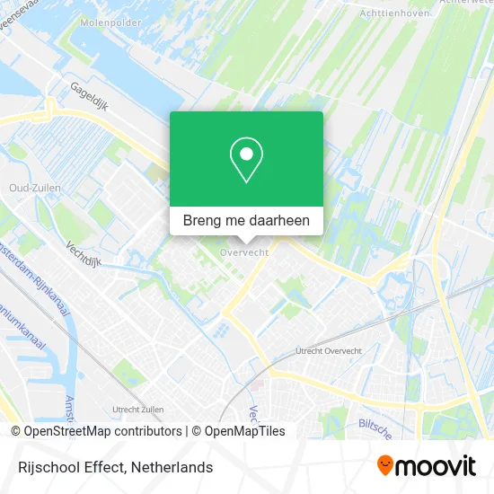 Rijschool Effect kaart