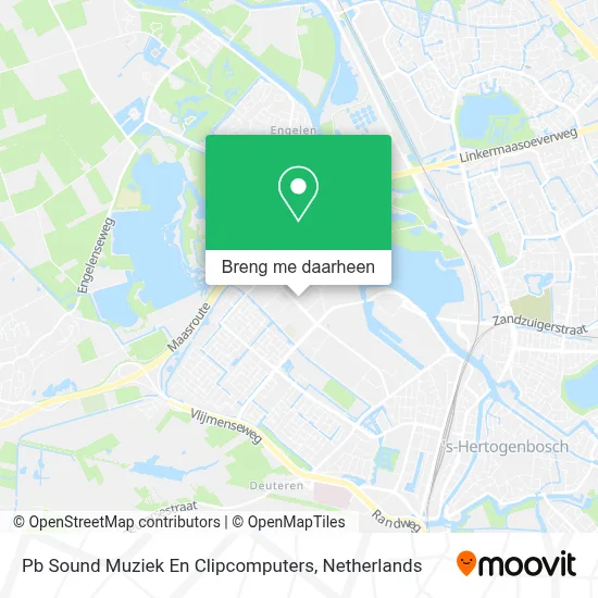 Pb Sound Muziek En Clipcomputers kaart