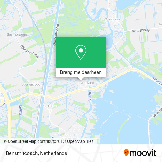 Bensmitcoach kaart