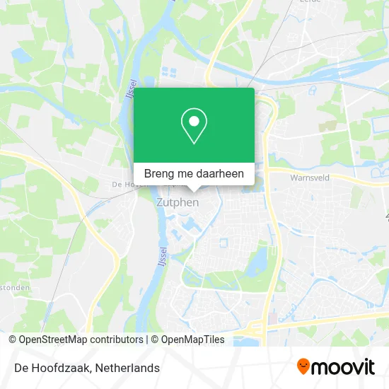 De Hoofdzaak kaart