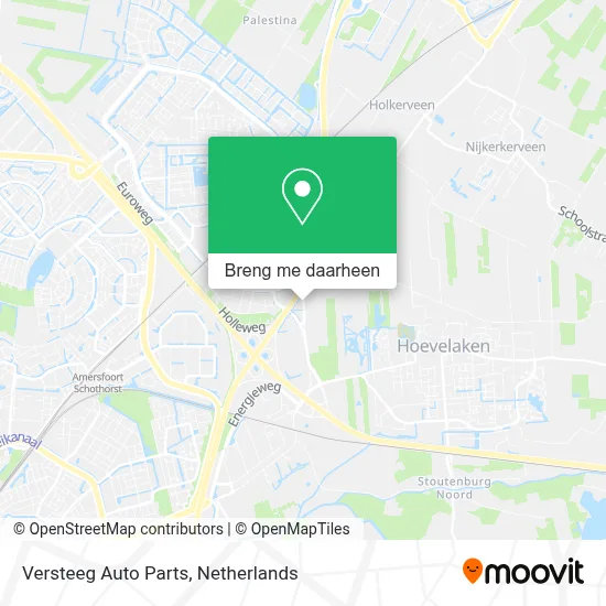 Versteeg Auto Parts kaart