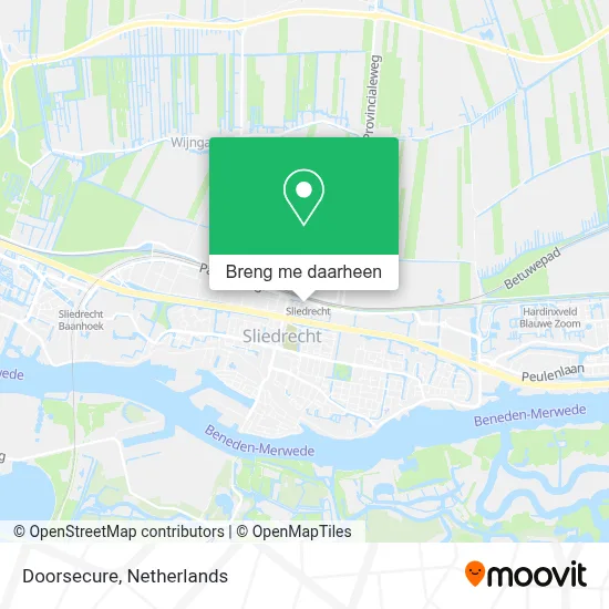 Doorsecure kaart
