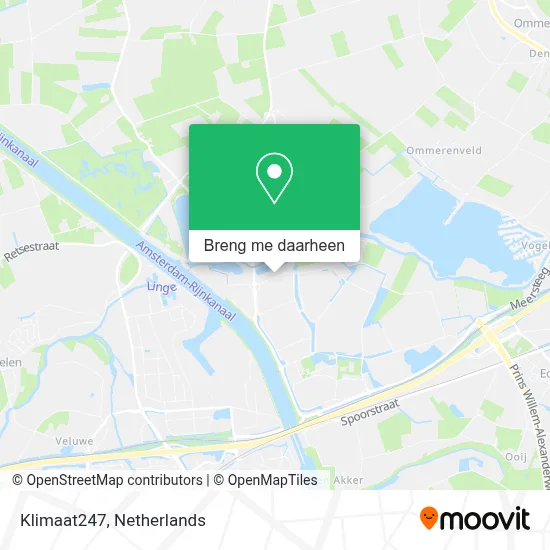 Klimaat247 kaart