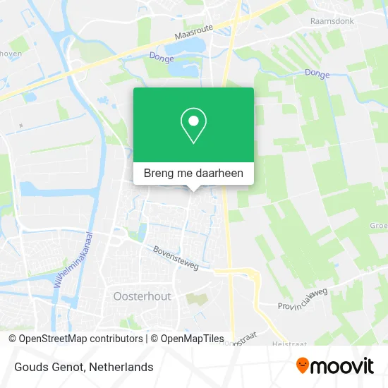 Gouds Genot kaart