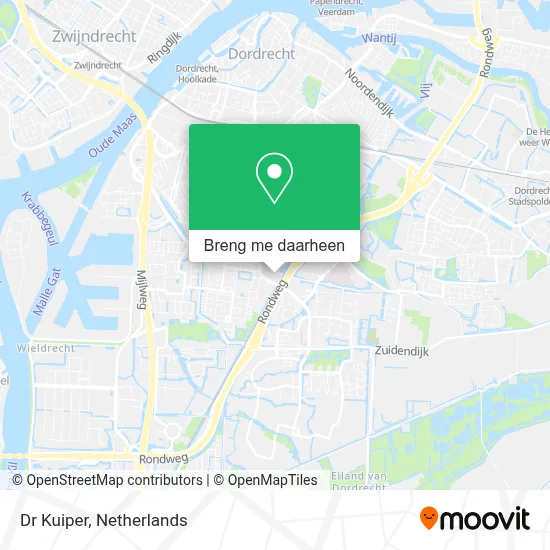Dr Kuiper kaart