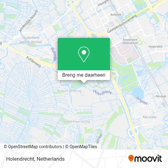 Holendrecht kaart