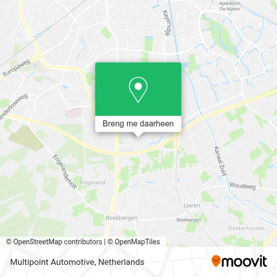 Multipoint Automotive kaart