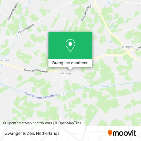 Zwanger & Zen kaart
