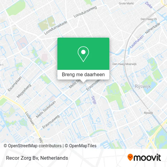 Recor Zorg Bv kaart