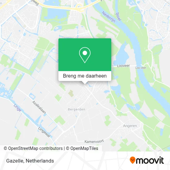 Gazelle kaart