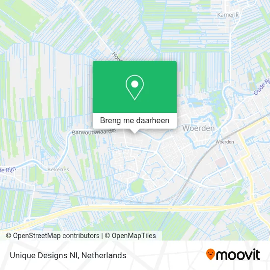 Unique Designs Nl kaart