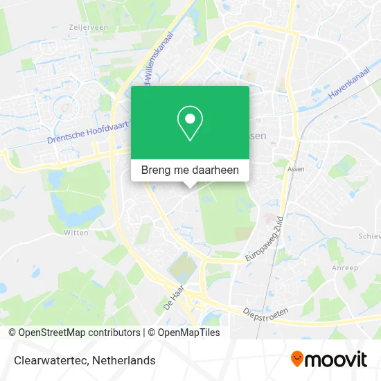 Clearwatertec kaart