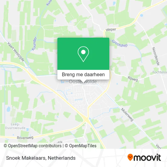 Snoek Makelaars kaart