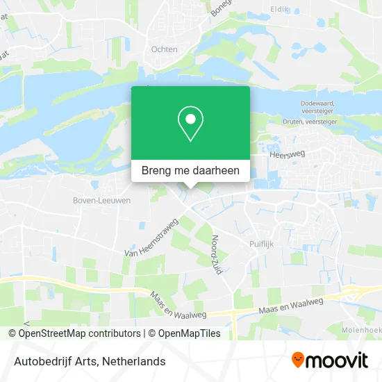 Autobedrijf Arts kaart