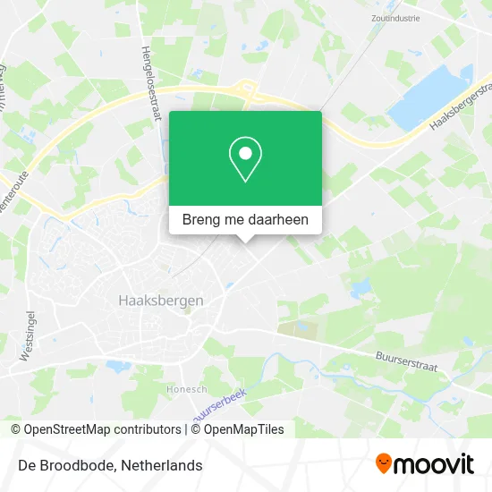 De Broodbode kaart