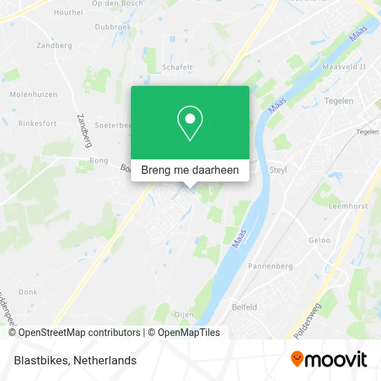 Blastbikes kaart