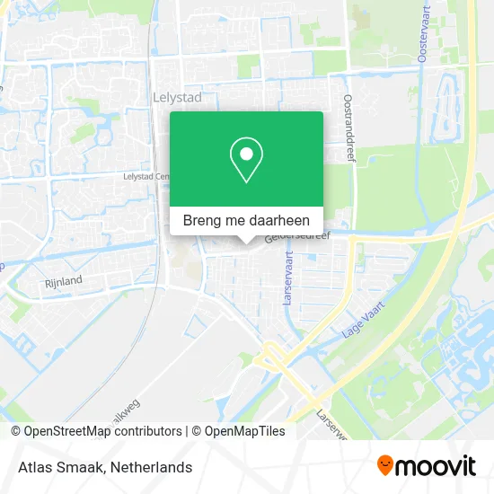 Atlas Smaak kaart