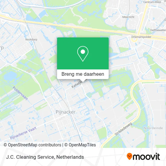J.C. Cleaning Service kaart
