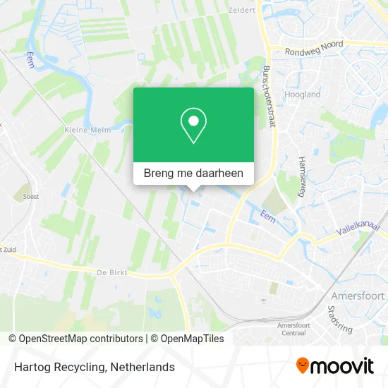 Hartog Recycling kaart