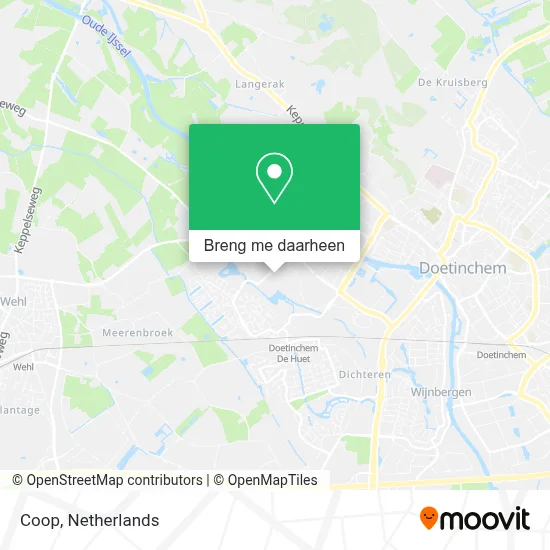 Coop kaart