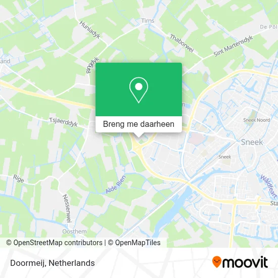 Doormeij kaart