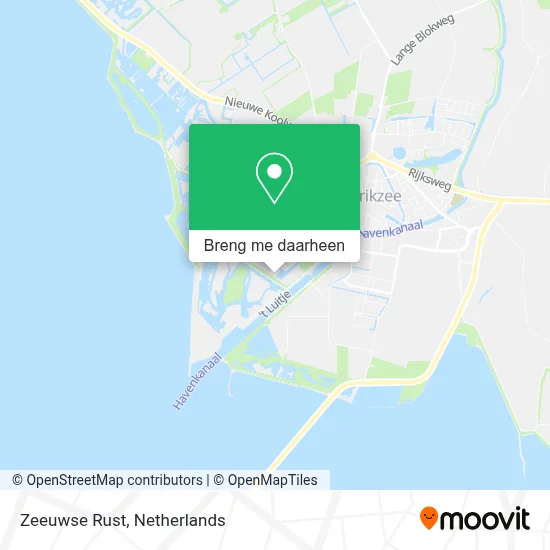 Zeeuwse Rust kaart