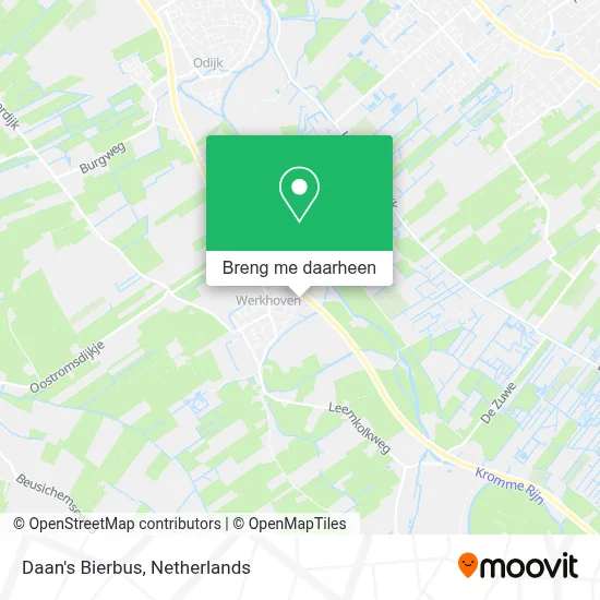 Daan's Bierbus kaart