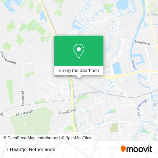 T Haantje kaart