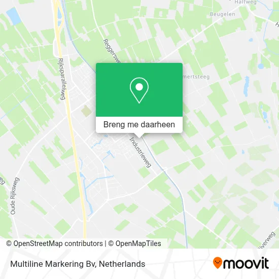 Multiline Markering Bv kaart