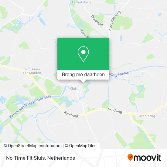 No Time Fit Sluis kaart