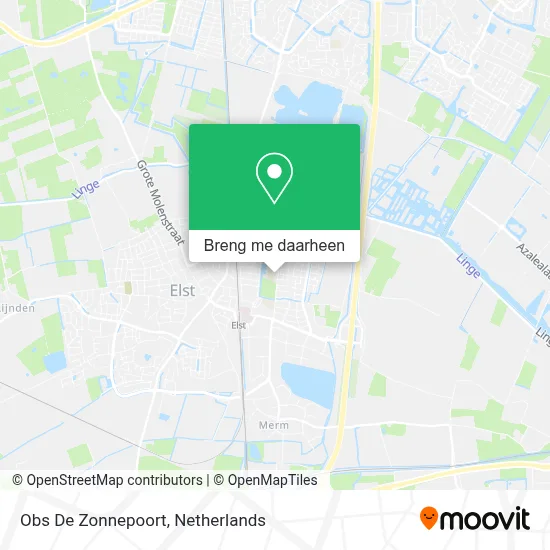 Obs De Zonnepoort kaart