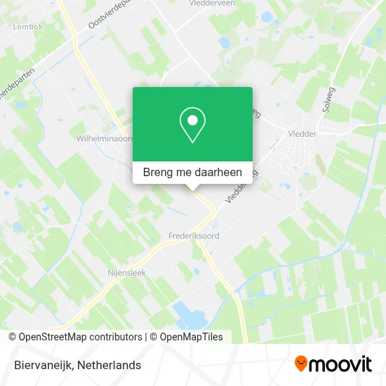 Biervaneijk kaart