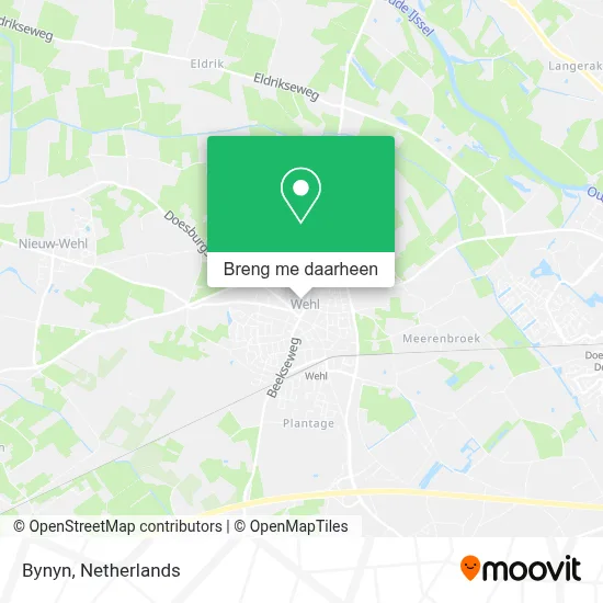 Bynyn kaart