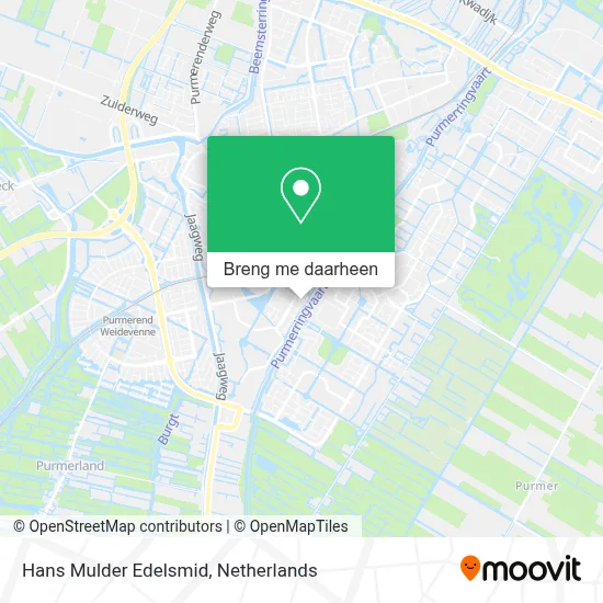 Hans Mulder Edelsmid kaart
