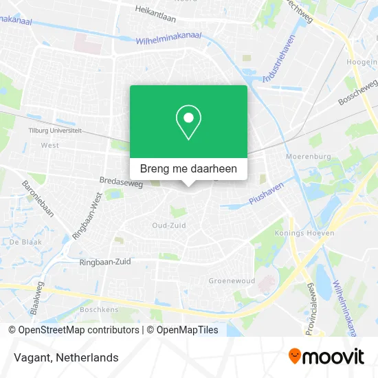 Vagant kaart