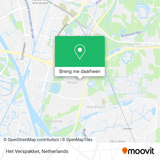 Het Verspakket kaart