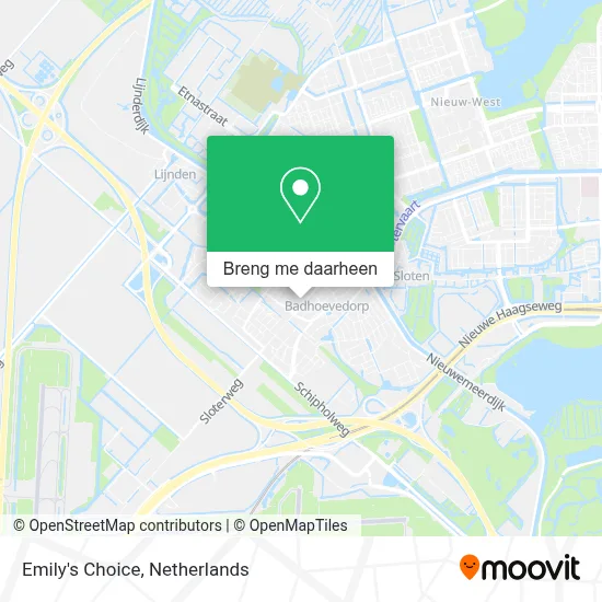 Emily's Choice kaart