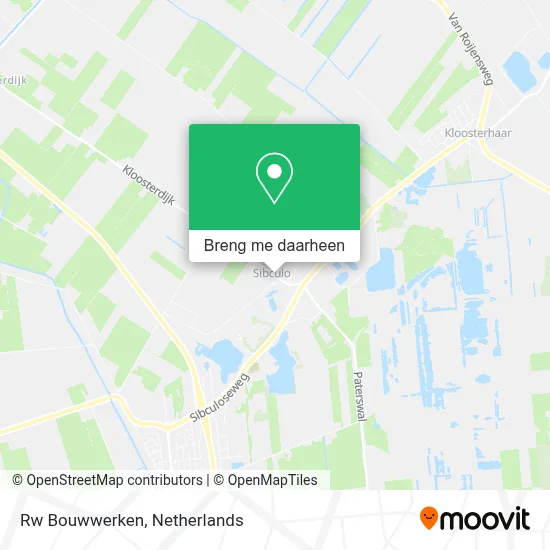 Rw Bouwwerken kaart