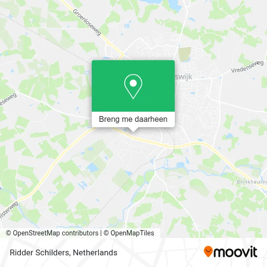 Ridder Schilders kaart