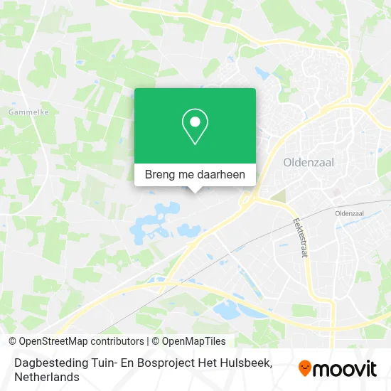 Dagbesteding Tuin- En Bosproject Het Hulsbeek kaart