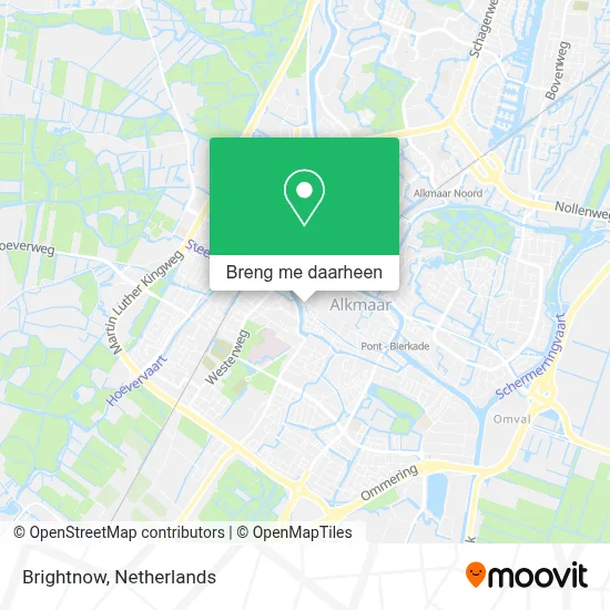 Brightnow kaart