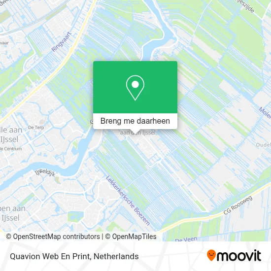 Quavion Web En Print kaart