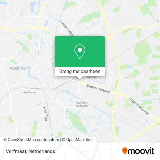 Verfmaat kaart