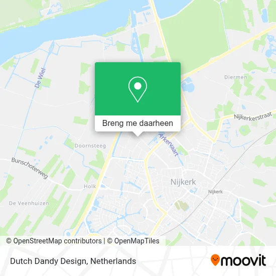 Dutch Dandy Design kaart