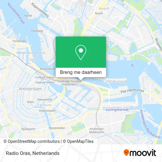 Radio Oras kaart