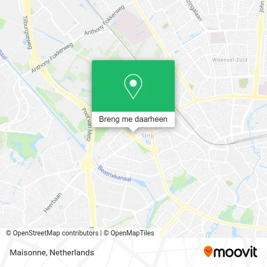 Maisonne kaart