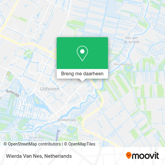 Wierda Van Nes kaart