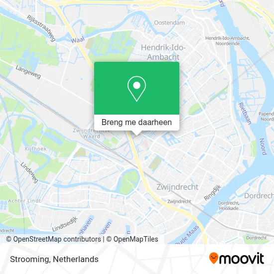 Strooming kaart