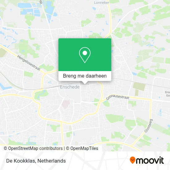 De Kookklas kaart