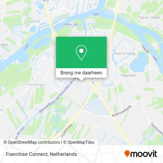 Franchise Connect kaart